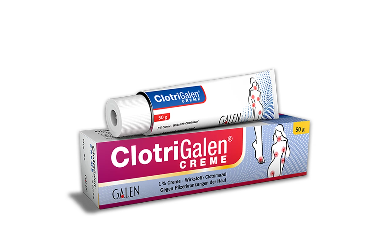 Packshot von Clotrigalen Creme
